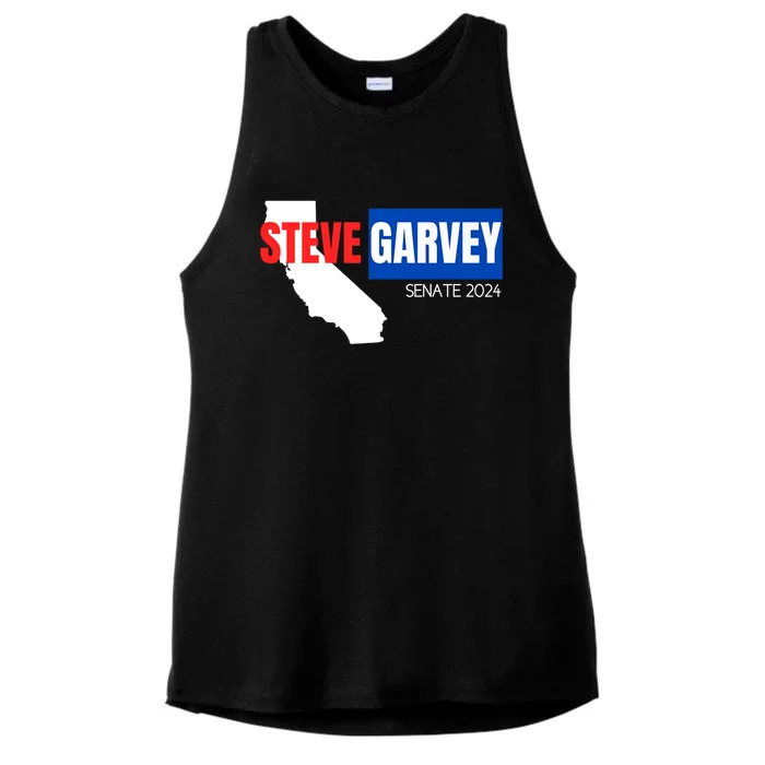 Steve Garvey California Senate Election Race 2024 Republican Ladies Tri-Blend Wicking Tank