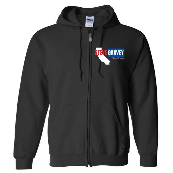 Steve Garvey California Senate Election Race 2024 Republican Full Zip Hoodie