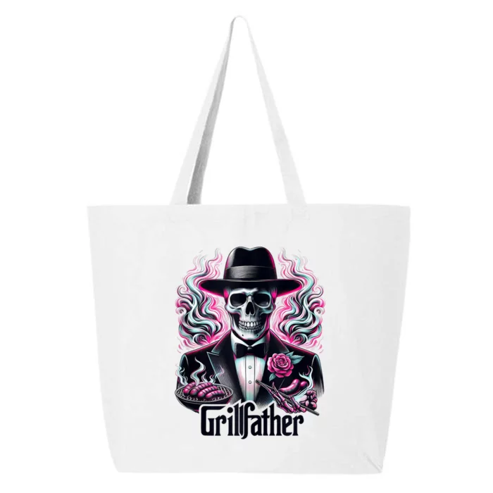 Skeleton Grillfather Cool Skeleton Grillfather 25L Jumbo Tote