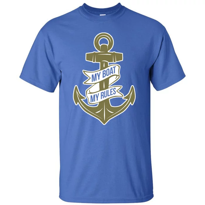 Sailer Gift Captain Boat Owner Gift Boating Great Gift Tall T-Shirt