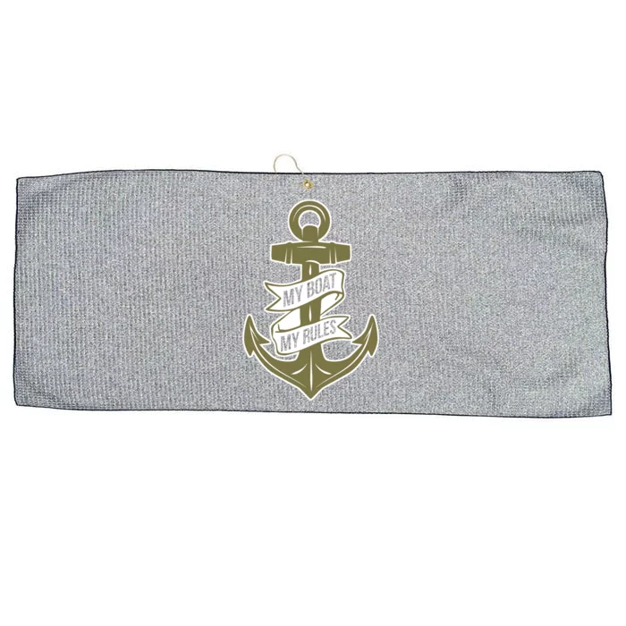 Sailer Gift Captain Boat Owner Gift Boating Great Gift Large Microfiber Waffle Golf Towel