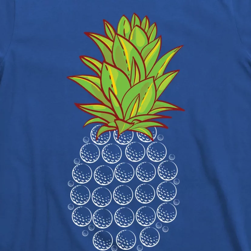 Sports Golfing Cool Gift Funny Pineapple Design Golf Player Cute Gift T-Shirt