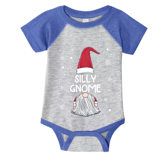 Silly Gnome Christmas Matching Family Group Cute Gift Infant Baby Jersey Bodysuit