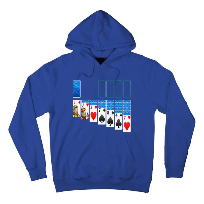 Solitaire Game Costume Board Games Halloween Costume Gift Tall Hoodie