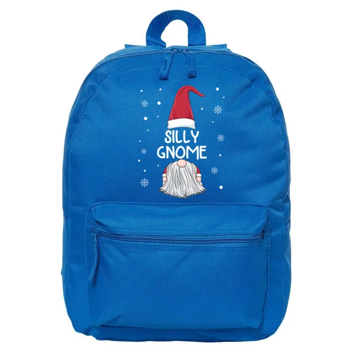 Silly Gnome Christmas Matching Family Group Gift 16 in Basic Backpack