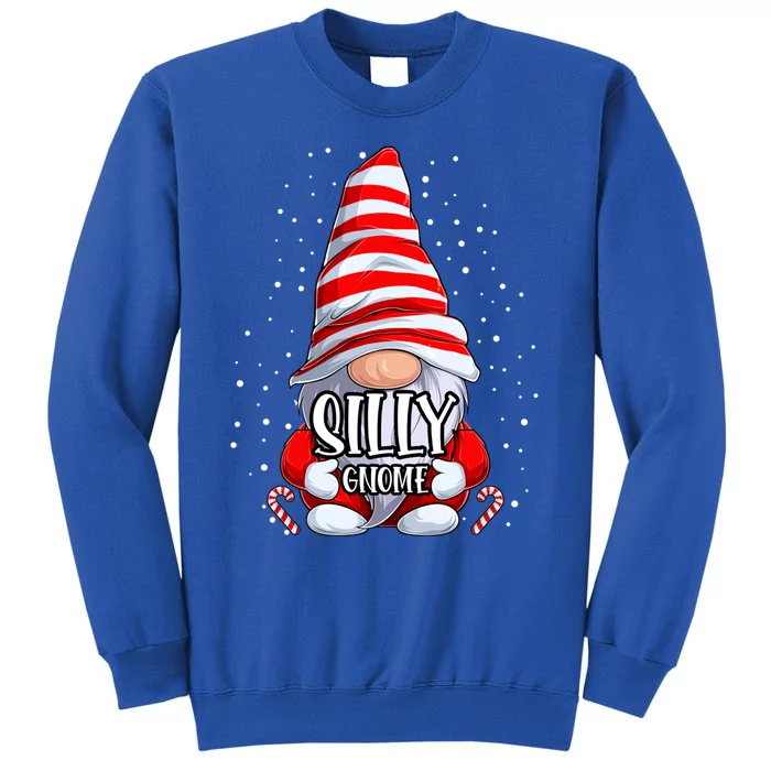 Silly Gnome Christmas Pajamas Matching Family Group Gift Tall Sweatshirt