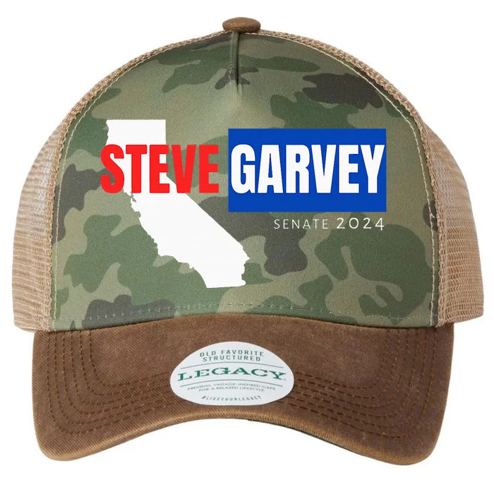 Steve Garvey California Senate Election Race 2024 R Legacy Tie Dye Trucker Hat