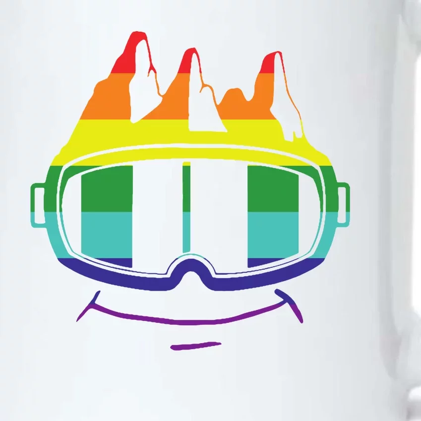 Ski Googles Colorful Skiing Sport Black Color Changing Mug