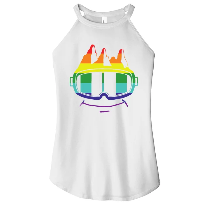 Ski Googles Colorful Skiing Sport Women’s Perfect Tri Rocker Tank