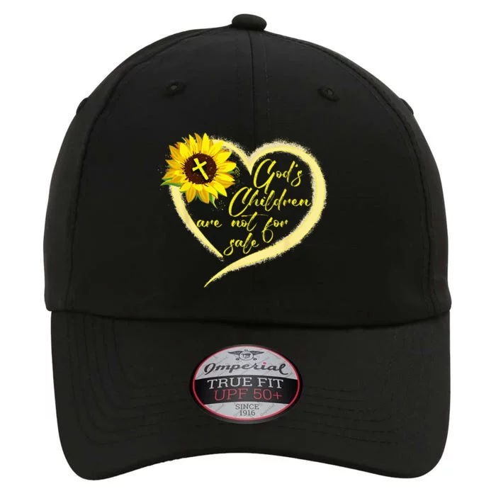 Sunflower God's Children Are Not For Sale Fun God's Children The Original Performance Cap