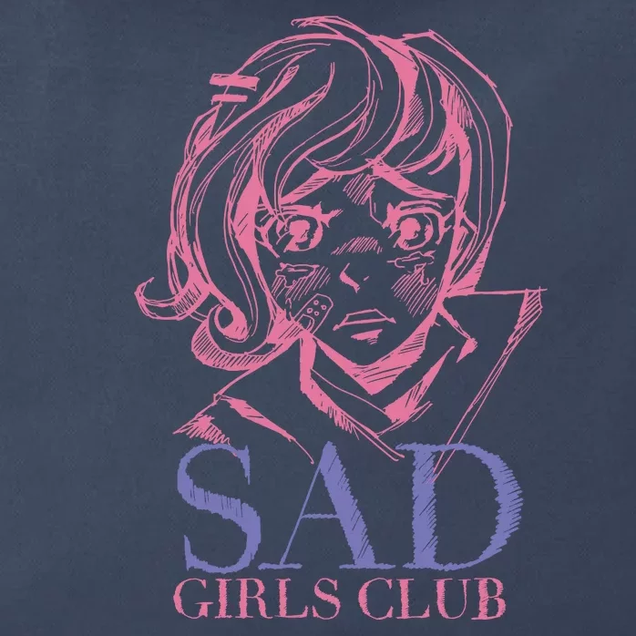 Sad Girls Club Anime Zip Tote Bag