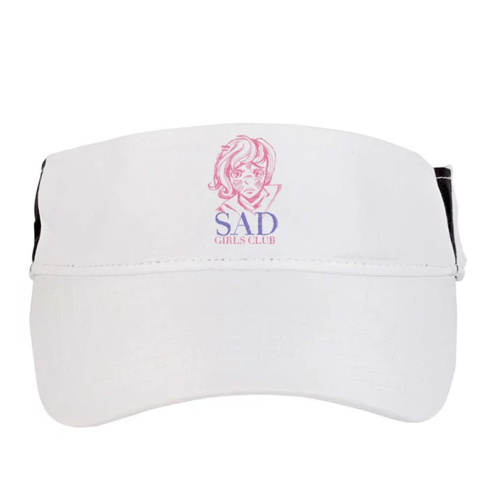 Sad Girls Club Anime Adult Drive Performance Visor