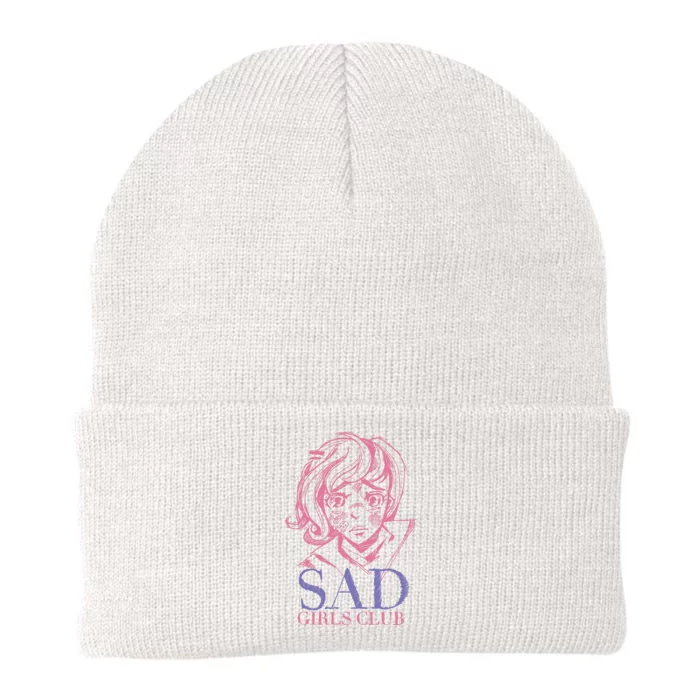 Sad Girls Club Anime Knit Cap Winter Beanie