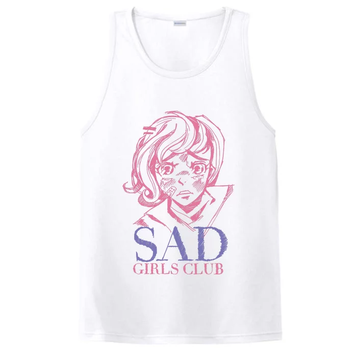 Sad Girls Club Anime Performance Tank