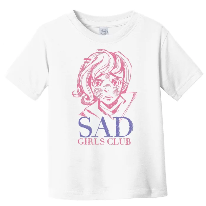 Sad Girls Club Anime Toddler T-Shirt