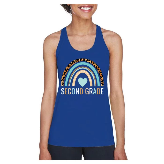 Second Grade Cute Gift Women's Racerback Tank