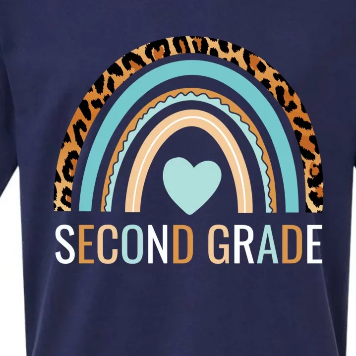 Second Grade Cute Gift Sueded Cloud Jersey T-Shirt