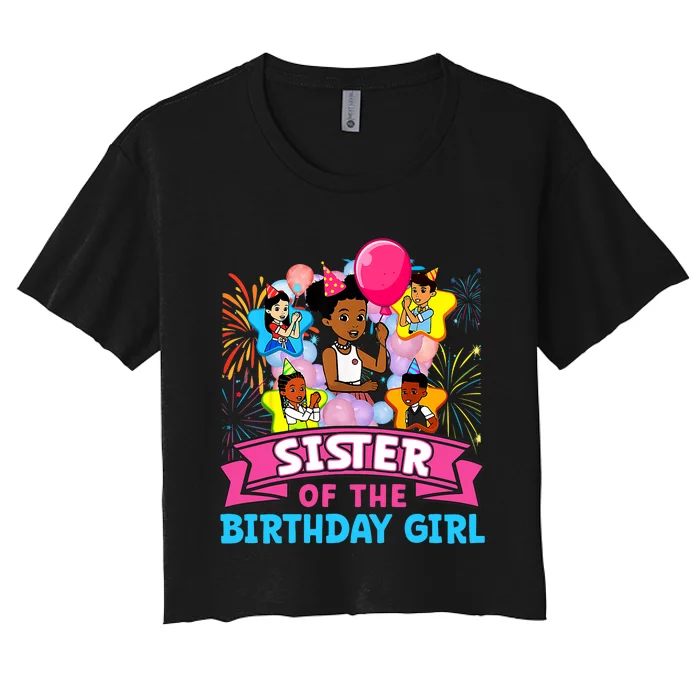 Sister Gracies Corner Birthday Dolls Cute Party Gift Women's Crop Top Tee