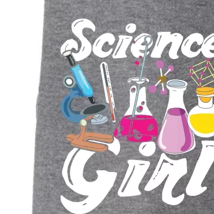 Science Girl Chemist Biology Scientist Women Gift Chemistry Doggie 3-End Fleece Hoodie