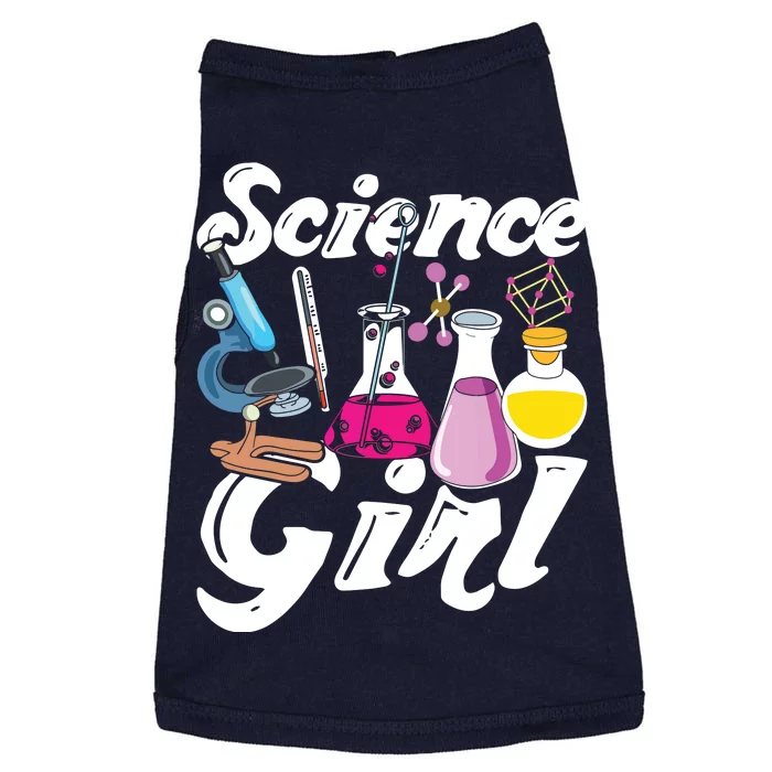 Science Girl Chemist Biology Scientist Women Gift Chemistry Doggie Tank