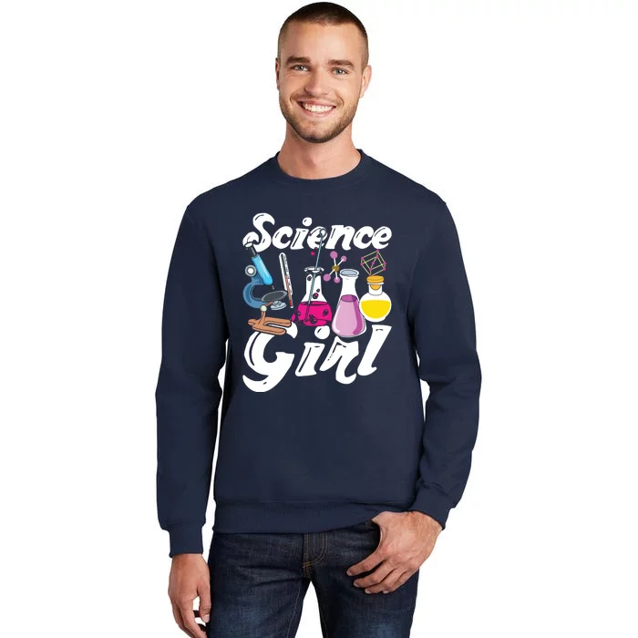 Science Girl Chemist Biology Scientist Women Gift Chemistry Sweatshirt