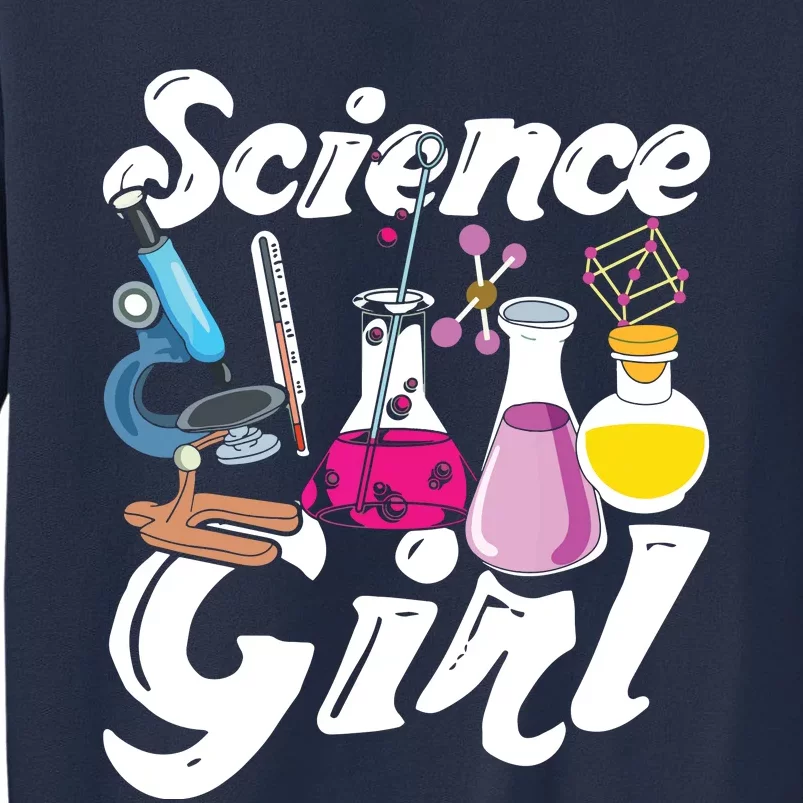 Science Girl Chemist Biology Scientist Women Gift Chemistry Sweatshirt