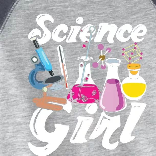 Science Girl Chemist Biology Scientist Women Gift Chemistry Toddler Fine Jersey T-Shirt