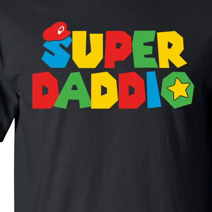 Super Gamer Dad Unleashed: Celebrating Fatherly Powers Tall T-Shirt