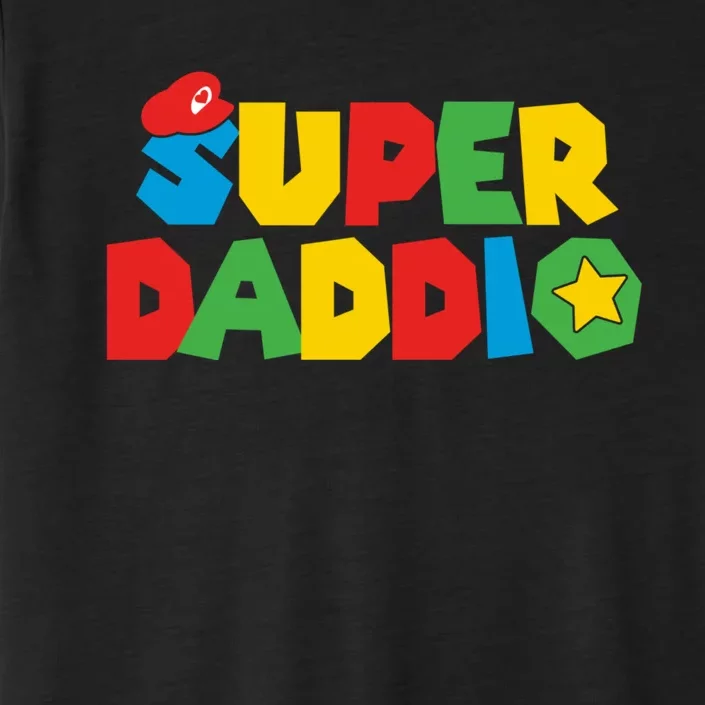 Super Gamer Dad Unleashed: Celebrating Fatherly Powers ChromaSoft Performance T-Shirt