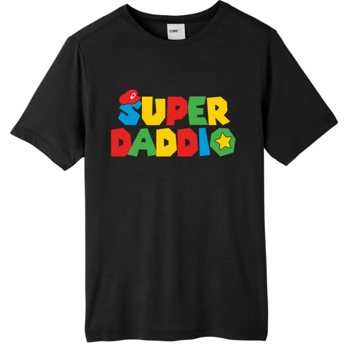 Super Gamer Dad Unleashed: Celebrating Fatherly Powers ChromaSoft Performance T-Shirt