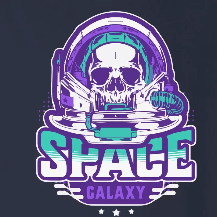 Space Galaxy Design Skull Astronaut Skull Lover Space Tourism Toddler Long Sleeve Shirt