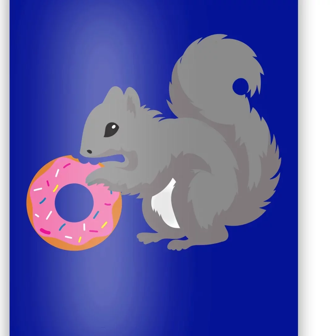 Squirrel Gift Donut Doughnut Art Gift Costume Poster