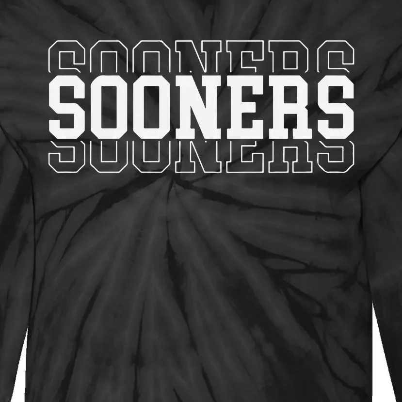 Sooners Game Day Oklahoma Tie-Dye Long Sleeve Shirt