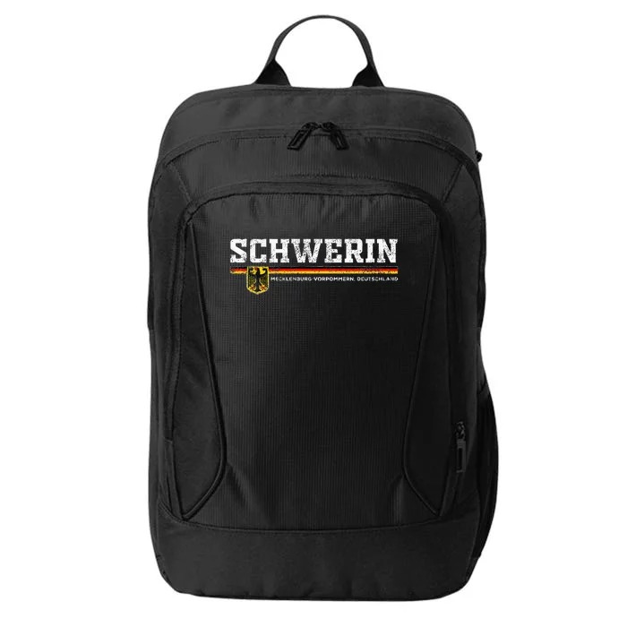 Schwerin Germany Deutschland City Backpack