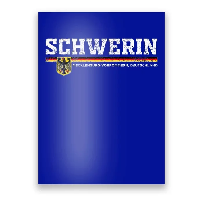 Schwerin Germany Deutschland Poster