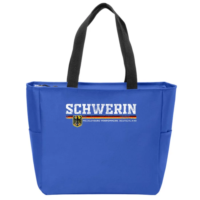 Schwerin Germany Deutschland Zip Tote Bag