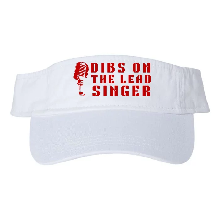 SINGER GIFT DIBS ON THE LEAD SINGER BAND VOCALIST Valucap Bio-Washed Visor