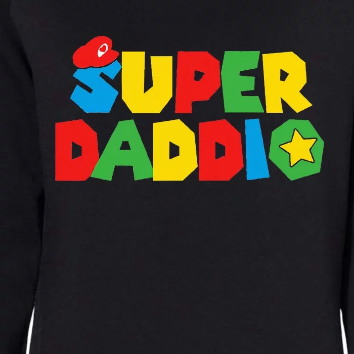 Super Gamer Dad Unleashed Celebrating Fatherly Powers Womens California Wash Sweatshirt