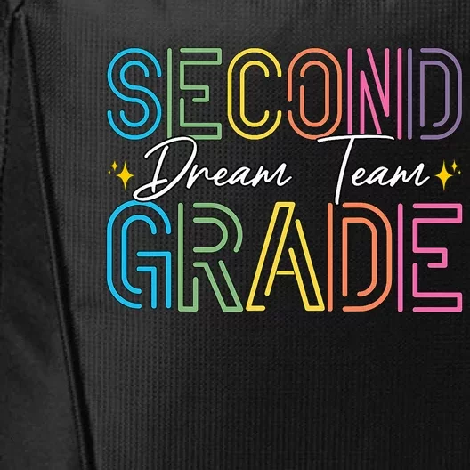 Second Grade Dream Team Teacher Student Back To School City Backpack