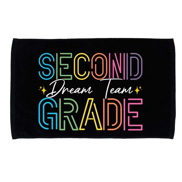 Second Grade Dream Team Teacher Student Back To School Microfiber Hand Towel