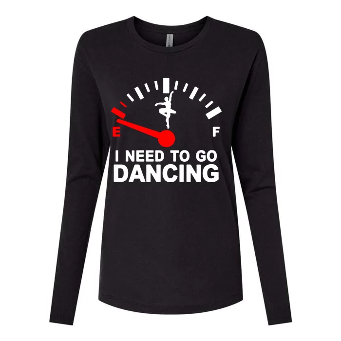 Short Go Dance Vintage Womens Cotton Relaxed Long Sleeve T-Shirt