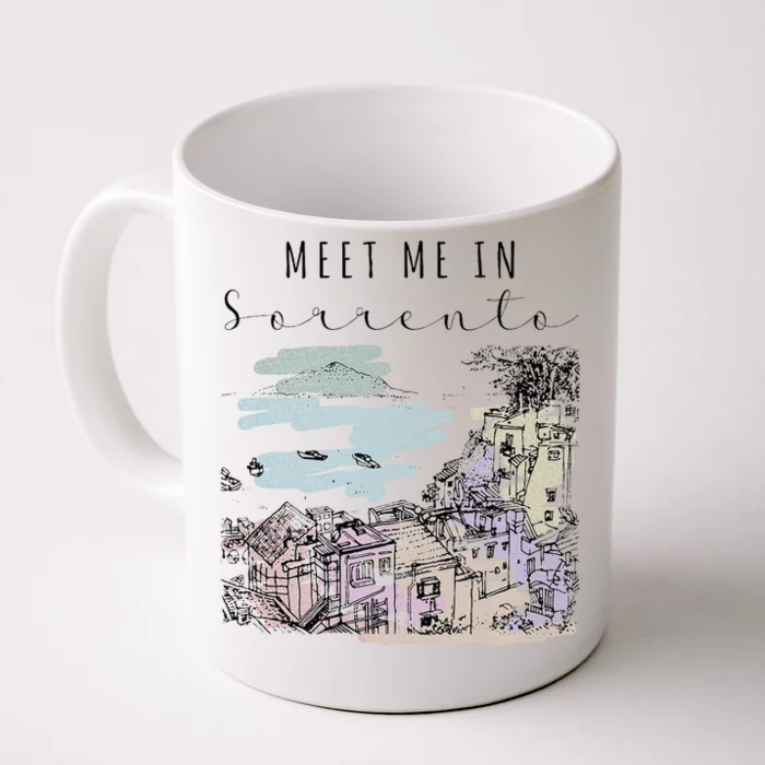 Sorrento Getaway Explore the Charm of Italy's Coastal Gem Front & Back Coffee Mug