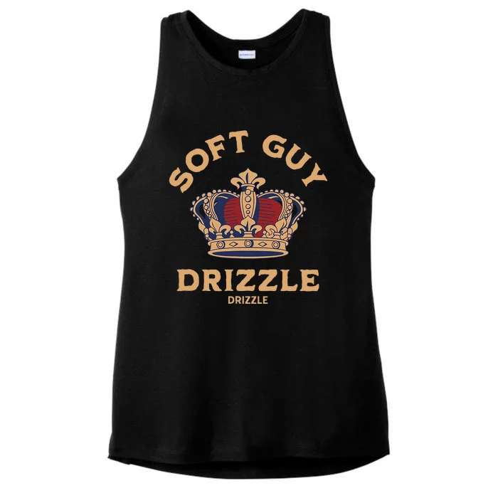 Soft Guy Era Drizzle Drizzle Ladies Tri-Blend Wicking Tank