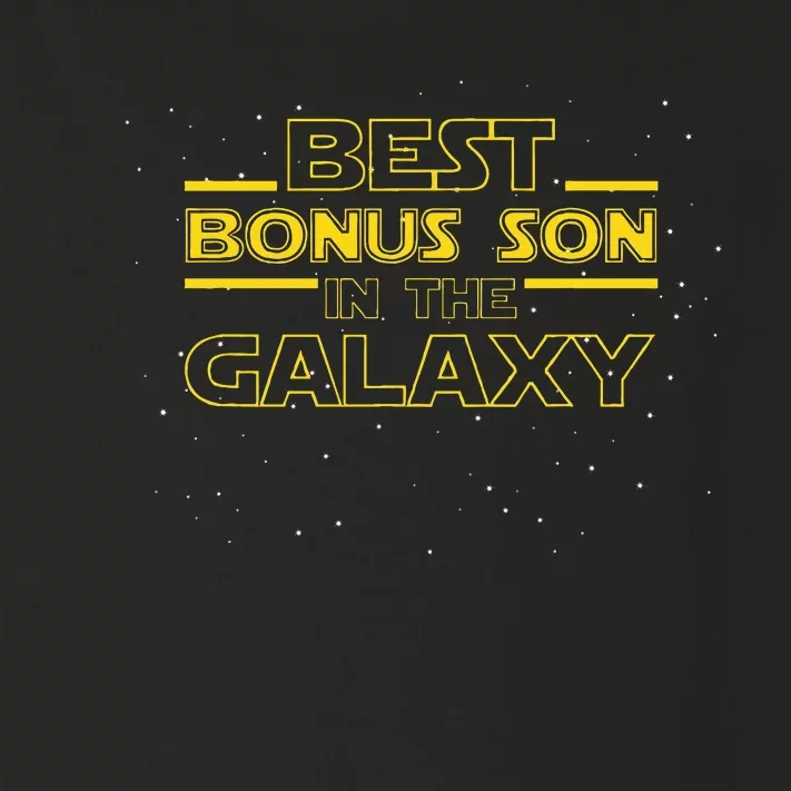 Stepson Gift For Bonus Son Best Bonus Son In Galaxy Toddler Long Sleeve Shirt