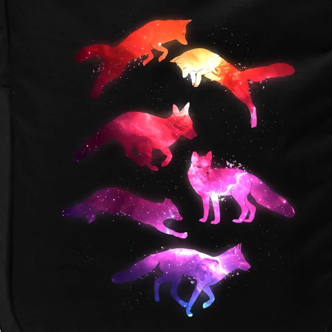 Space Galaxy Foxes Impact Tech Backpack