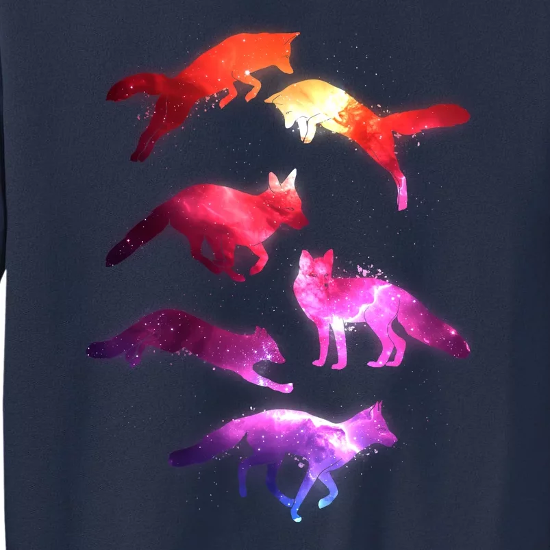 Space Galaxy Foxes Sweatshirt