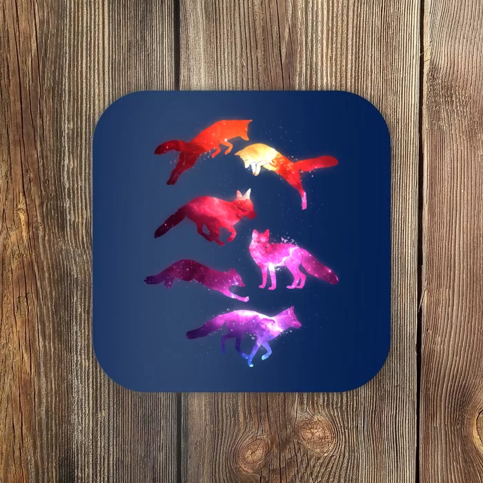 Space Galaxy Foxes Coaster