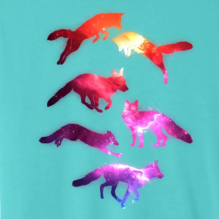 Space Galaxy Foxes ChromaSoft Performance T-Shirt