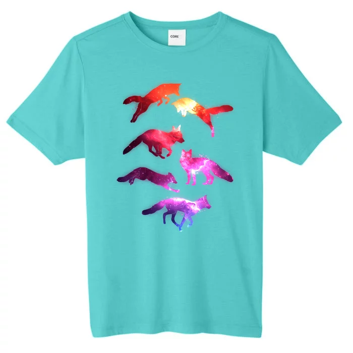 Space Galaxy Foxes ChromaSoft Performance T-Shirt