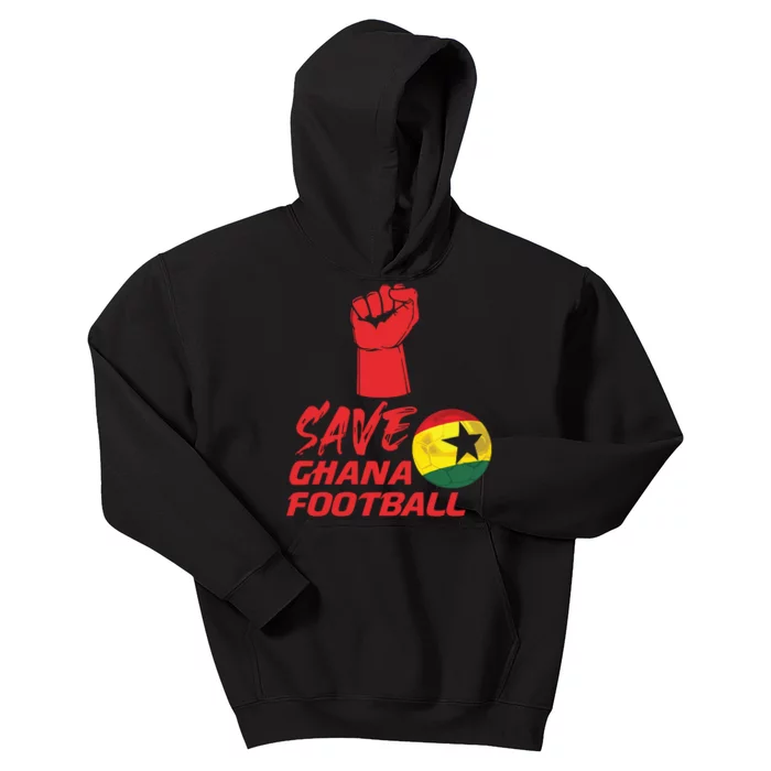 Save Ghana Football Kids Hoodie